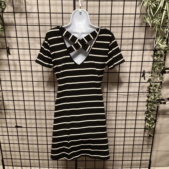 Feager Striped Dress B160 - Picture 2 of 2